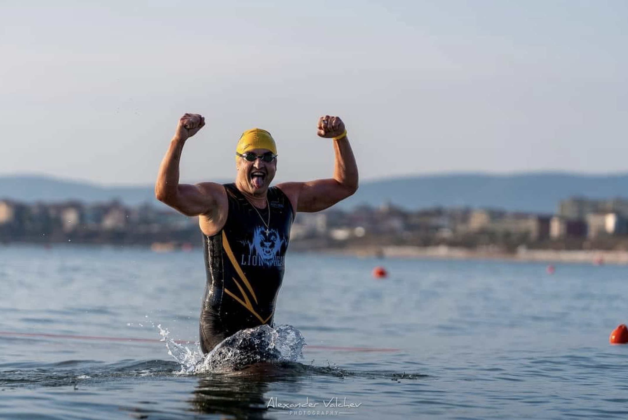 Valentin Milkov competing in Lion Heart Ultra Bulgaria